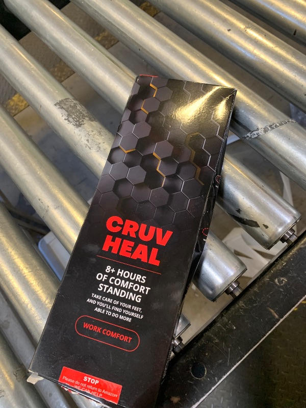 Photo 1 of (New) Work Comfort Orthotic Insoles - Anti Fatigue Shoe Insert Men Women - Low Arch Support - Shock Absorption - Foot Pain Relief - Work Boot Insoles (Black, L)