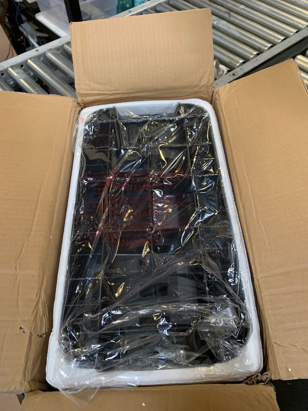 Photo 1 of **INCOMPLETE, 1 PIECE ONLY** CAP Barbell ADJUSTABELL® 55 lb SINGLE PIECE Adjustable Dumbbells with Contoured Full Rotation Handle, Honeycomb Chrome and Black Handle