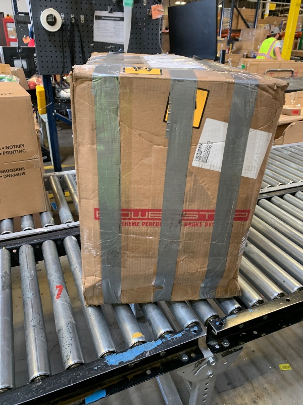 Photo 1 of Power Stop K4145 Front and Rear Z23 Carbon Fiber Brake Pads with Drilled & Slotted Brake Rotors Kit For Mitsubishi Lancer 2008-2015 [Model Specific]