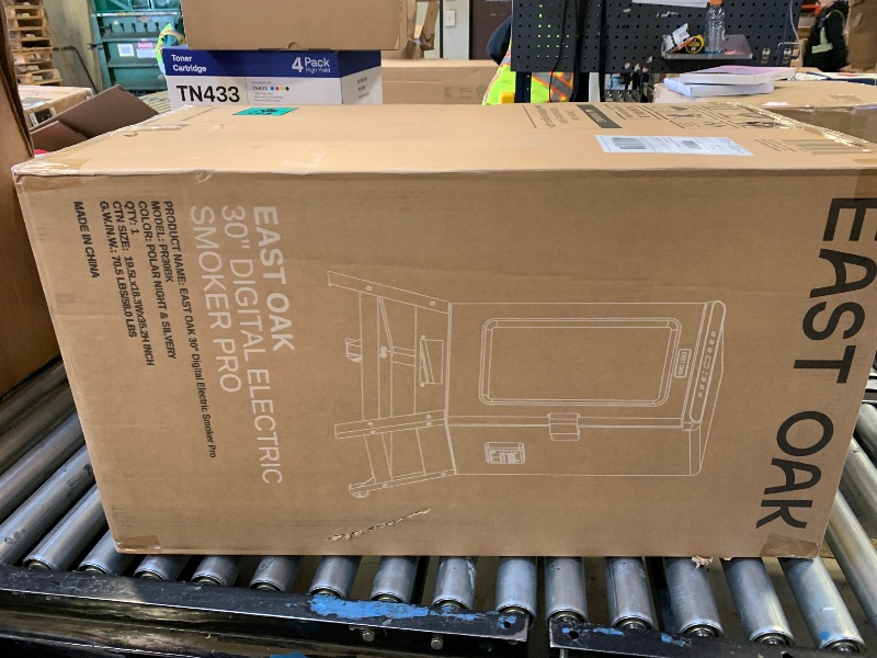 Photo 1 of EAST OAK Ridgewood Pro 30" Electric Smoker Built-in Meat Probe & Elevated Stand for Outdoors Up to 6× Longer Smokes, Adjustable Side Chip Loader Smoke More with 725 sq in Cooking Area