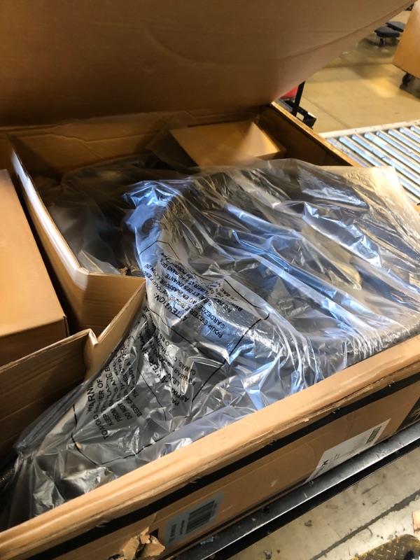 Photo 1 of Medline Reclining Wheelchair, 18", with Elevating Leg Rests, Durable Vinyl, 300 lb. Weight Limit, Reclines 90 to 140 Degrees