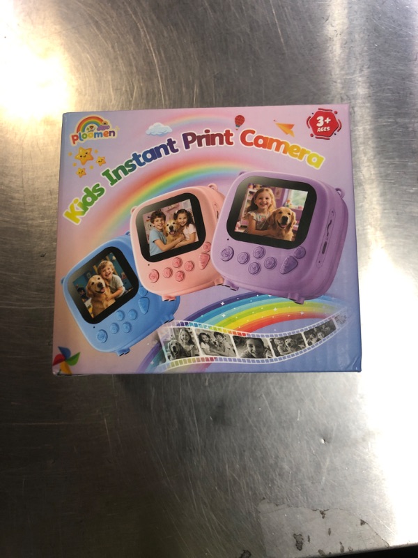 Photo 1 of **INCOMPLETE* Kids Camera Instant Print- Christmas Birthday Gifts for Girls Boys Age 3-12 Years Old- 1080P HD Video Digital Camera with Photo Printing- Toddlers Portable Toys for Travel- Purple