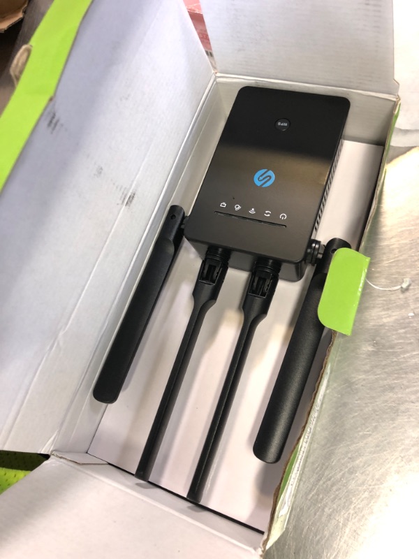 Photo 1 of 
WiFi Extender, WiFi Booster for Home, Long Range 6X Faster Internet Repeater with Ethernet Port, Universal Router Compatible, Easy Setup Wireless Signal Amplifier