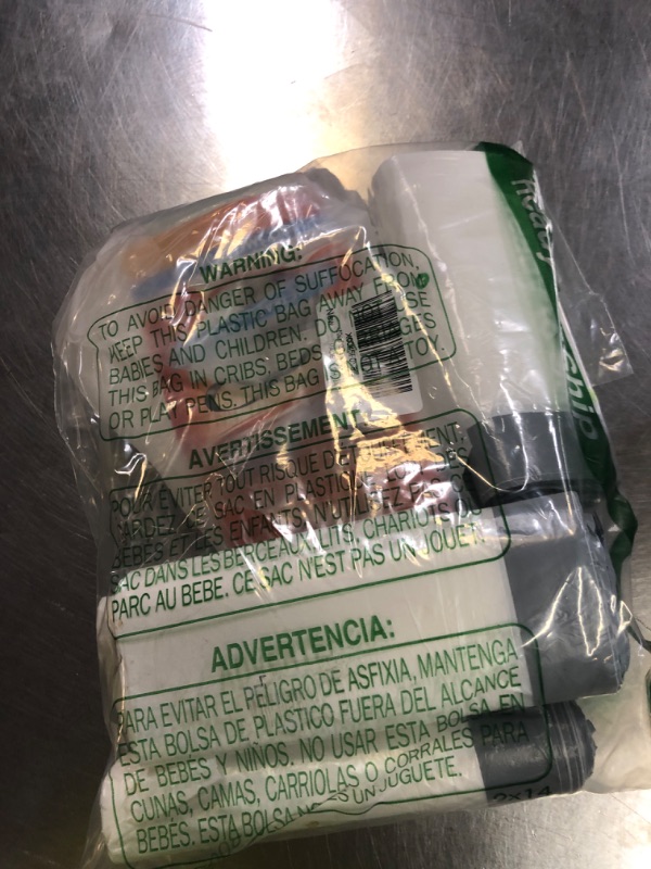 Photo 1 of 1.5 Gallon 120 Counts Mini Strong Drawstring Trash Bags Garbage Bags by RayPard, Small Plastic Bags fit 4.5-6L Trash Can for Home Office Kitchen Bathroom Bedroom, White Waste Basket Liners