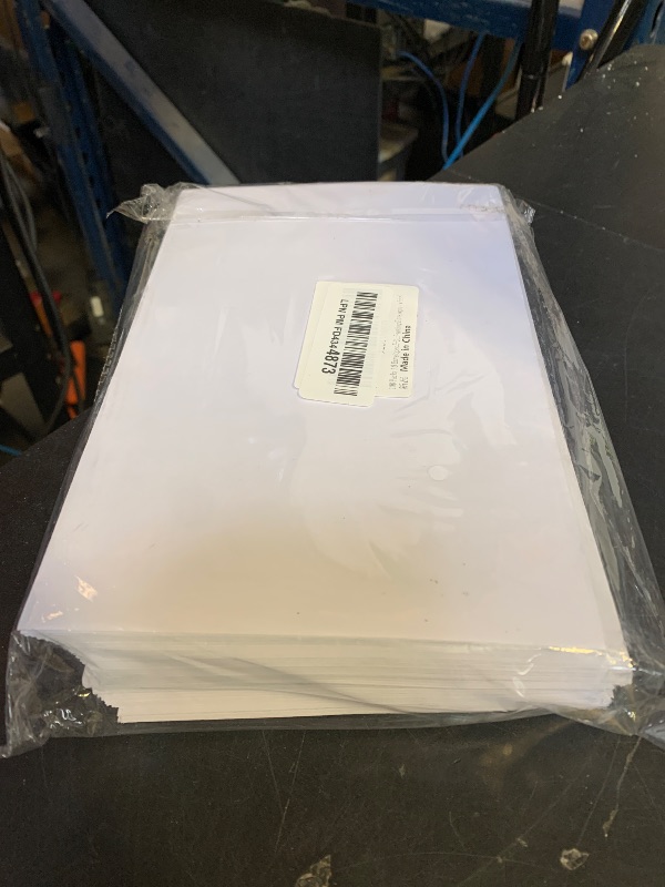 Photo 1 of 100 Packs A9 Envelopes, 5-3/4 x 8-3/4 for Invitations, Photos, Postcards, Greeting Cards, Mailings, Wedding - Self-Sealing White Envelopes