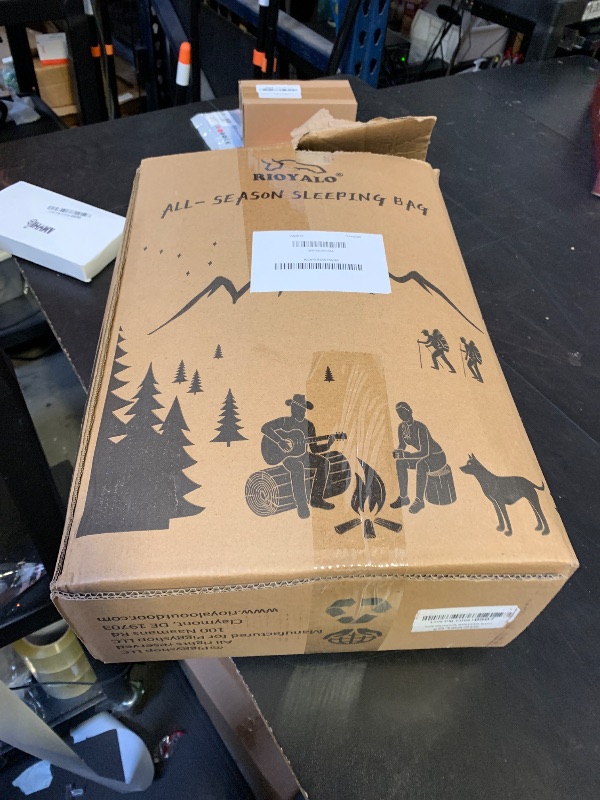 Photo 1 of 0 Degree Winter Sleeping Bags for Adults Camping -Temp Range (5F – 32F) Portable Waterproof Compression Sack- Cold Weather Sleeping Bags for Big and Tall in Env Hoodie: Hiking Backpacking 4 Season