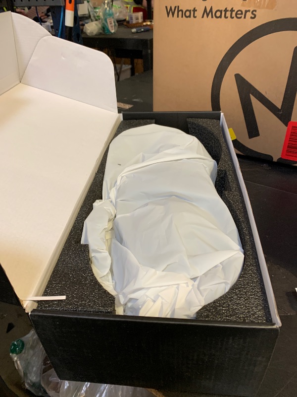 Photo 1 of FliKEZE Heated Neck Stretcher with Red Light Therapy, Wireless Cervical Traction Device for TMJ Pain Relief and Shoulder Relaxer, Neck Traction Massager Pillow for Home/Office Used