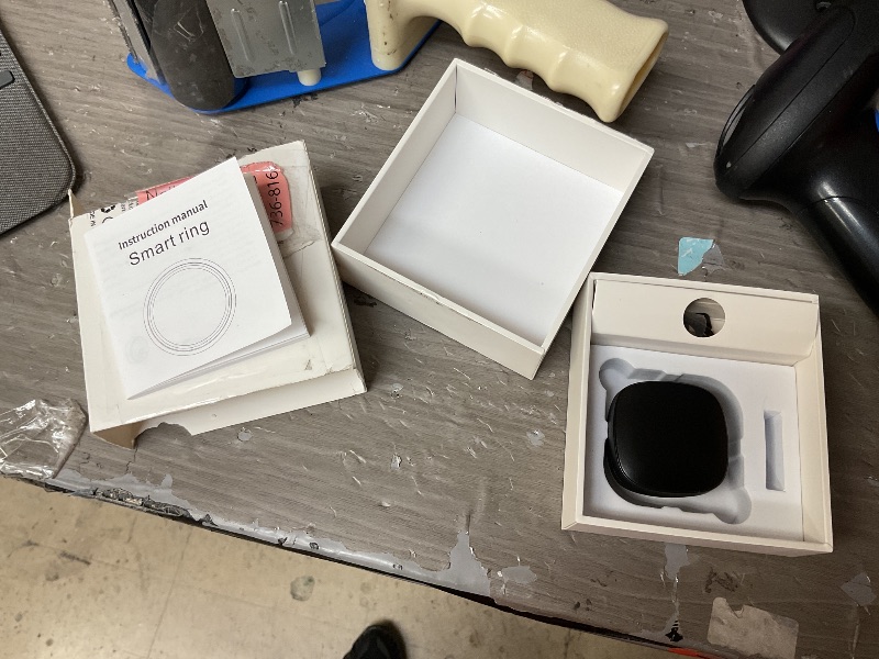 Photo 1 of Smart Health Ring for Women Men Fitness Tracker with Heart Rate, Blood Oxygen, Blood Pressure, Sleep Monitoring, Step Counting, IP68 Waterproof for iOS and Android, No APP Fee, Xmas Gifts, Black 13