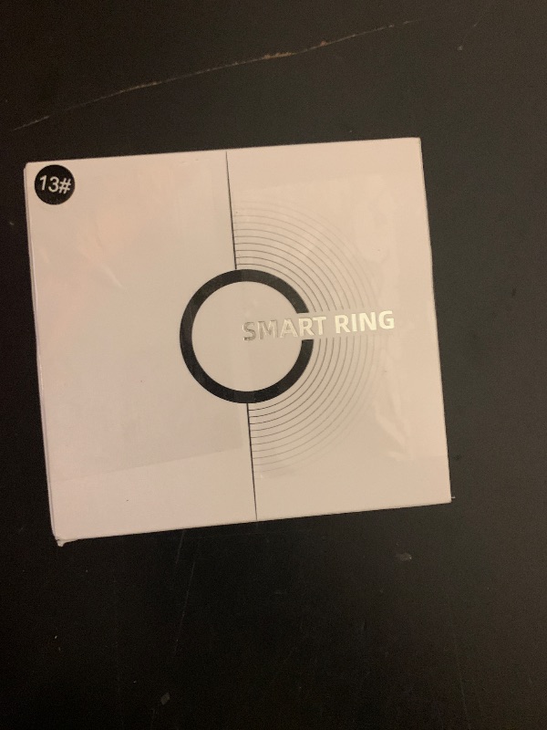 Photo 1 of Smart Health Ring for Women Men Fitness Tracker with Heart Rate, Blood Oxygen, Blood Pressure, Sleep Monitoring, Step Counting, IP68 Waterproof for iOS and Android, No APP Fee, Xmas Gifts, Black 13