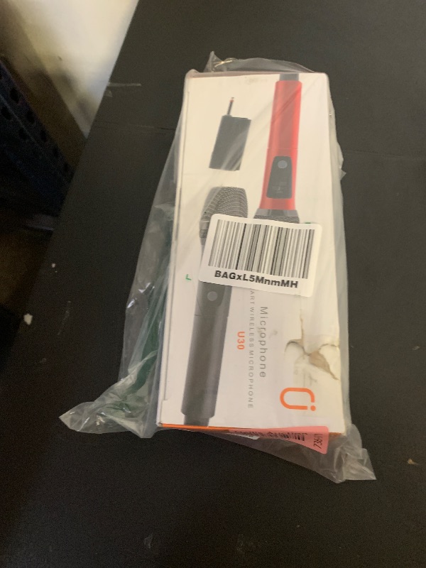 Photo 1 of **INCOMPLETE** JYX Wireless Microphones, Dual UHF Handheld Dynamic Mic with Receiver, 6.35mm(1/4")Output,3.5mm (1/8") Adapter,160ft Range, Metal Rechargeable Karaoke Microphones for Party, Wedding, Class, Speech
