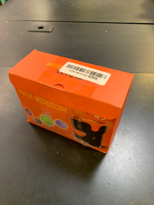 Photo 1 of 1000X Handheld Microscope for Kids 4K 2.0" Screen Rechargeable Mini Pocket Digital Microscopes w/Slides Kit Portable Edu Gift Age 4-6 8-12 Children Students