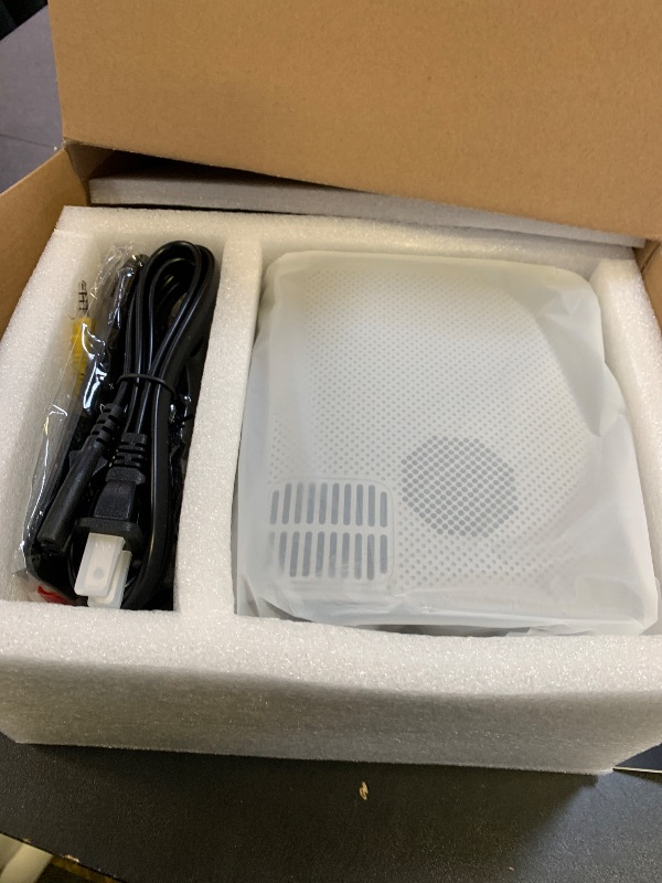 Photo 1 of [Electric Focus] Projector with WiFi and Bluetooth, 1080P Outdoor Movie Projector with Carry Bag, Portable Projector 4K with Zoom, Home Theater Projector UP to 300" for Phone/TV Stick/PC