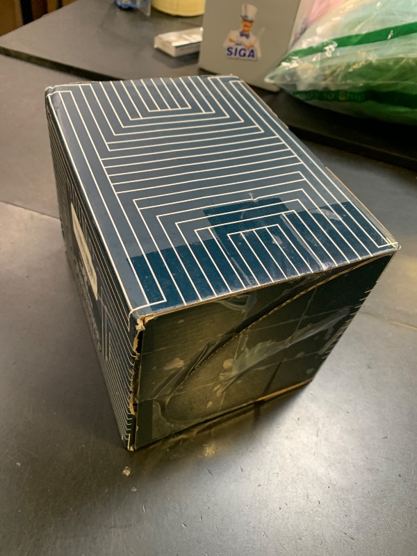 Photo 1 of **INCOMPLETE** Mason & Fable 2x Ribbed Glass Bathroom Jars with Airtight Black Bamboo Lids | Cotton Pad/Buds/Q tip Holder | Bath Salt/Small Makeup/Apothecary Storage Canister- 10 & 20 fl.oz