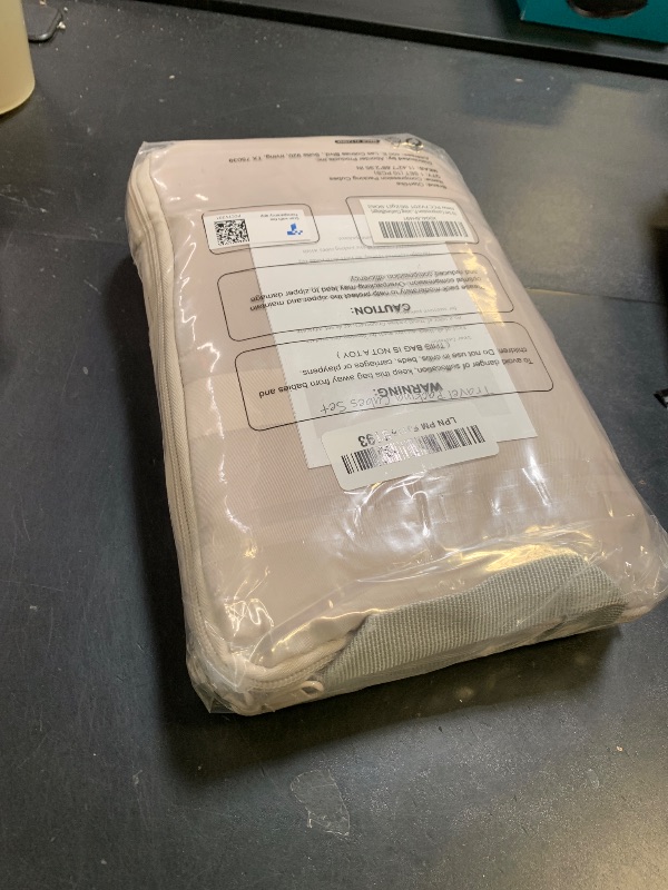 Photo 1 of 10 Set Compression Packing Cubes for Travel Gifts Women Mom,OlarHike Luggage Clothes Organizer for Travelers,Airplane/Cruise/Car/Train Travel Essentials,Compressible Expandable Saver Space Bags(Beige)