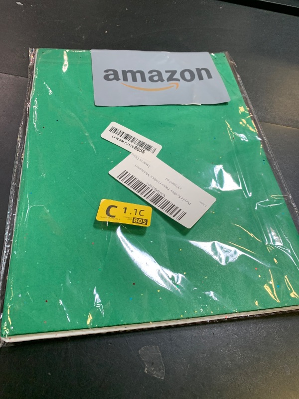 Photo 1 of 100Sheets Glitter Tissue Paper Red Green White Christmas Tissue Paper for Gift Bags Gift Wrap Paper Xmas Tissue Papers for Crafts Wrapping Supplies Christmas New Year Holiday Decorations, 14 x 20 Inch