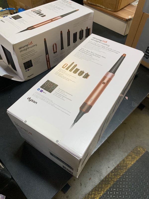 Photo 1 of Dyson Airwrap i.d. Multi-Styler, Allure Winner, Bluetooth Connected, No Heat Damage, 6-in-1 Versatility, Intelligent Hair Styler