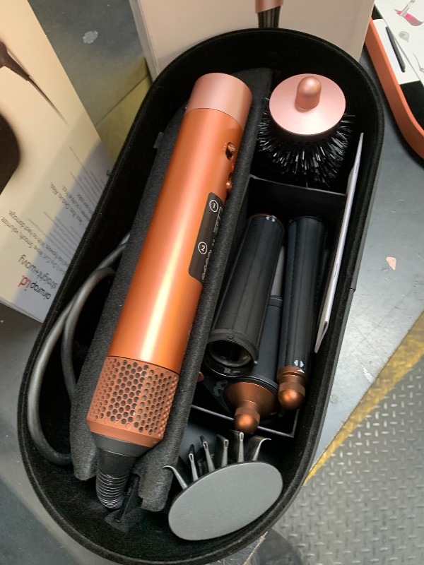 Photo 1 of Dyson Airwrap i.d. Multi-Styler, Allure Winner, Bluetooth Connected, No Heat Damage, 6-in-1 Versatility, Intelligent Hair Styler