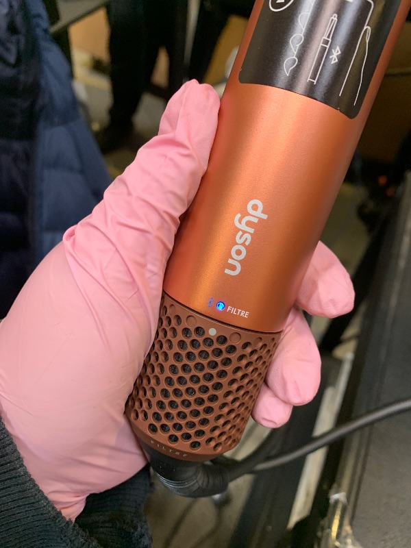 Photo 1 of Dyson Airwrap i.d. Multi-Styler, Allure Winner, Bluetooth Connected, No Heat Damage, 6-in-1 Versatility, Intelligent Hair Styler