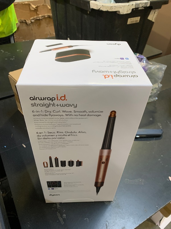 Photo 1 of Dyson Airwrap i.d. Multi-Styler, Allure Winner, Bluetooth Connected, No Heat Damage, 6-in-1 Versatility, Intelligent Hair Styler