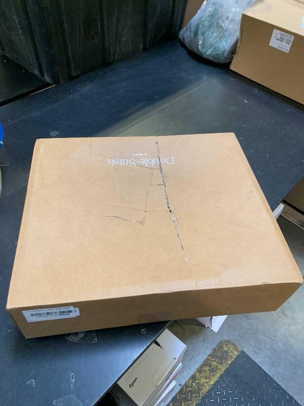 Photo 1 of Double Stitch Cotton Tencel Sheet - Bed Sheets Set King Size, 4Pc Luxury Hotel Bedding Set, Soft, Cooling & Breathable for Hot Sleepers, Deep Pocket Up to 16 Inches, Bright White Contrast