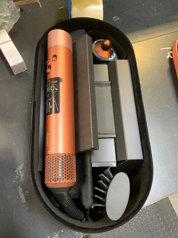 Photo 1 of Dyson Airwrap i.d. Multi-Styler, Allure Winner, Bluetooth Connected, No Heat Damage, 6-in-1 Versatility, Intelligent Hair Styler