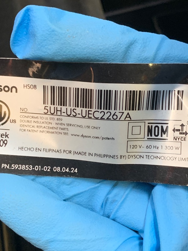 Photo 1 of Dyson Airwrap i.d. Multi-Styler, Allure Winner, Bluetooth Connected, No Heat Damage, 6-in-1 Versatility, Intelligent Hair Styler