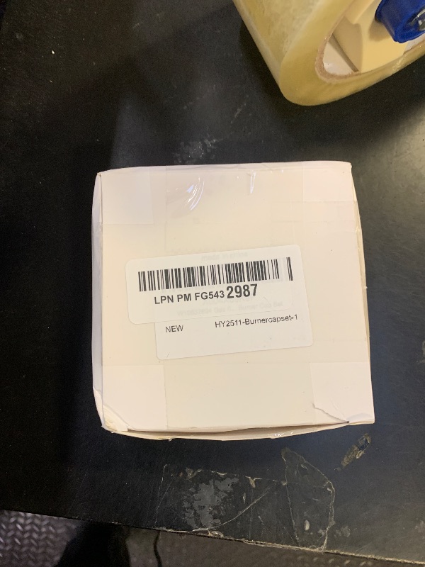 Photo 1 of 5-Pack W10832694 & W10597133 Gas Stove Burner Cap Replacement Set - Compatible with Whirlpool Gas Stoves, Replaces AP5988633 PS11727796 4363154, Universal Fit for Gas Range Repair