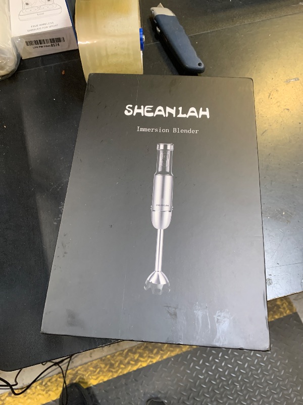 Photo 1 of 1000W Powerful Immersion Blender handheld, 2025 New Update Hand Blender with 25-Speed, Scratch-Resistant Corded Hand Mixer with Heavy-Duty Copper Brushless Motor and Gift Box
