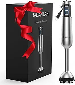 Photo 1 of 1000W Powerful Immersion Blender handheld, 2025 New Update Hand Blender with 25-Speed, Scratch-Resistant Corded Hand Mixer with Heavy-Duty Copper Brushless Motor and Gift Box
