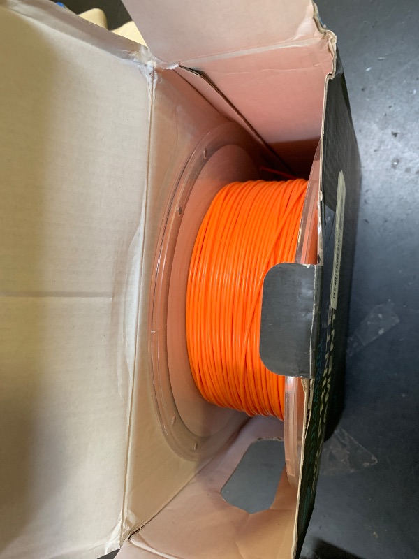 Photo 1 of SainSmart PEBA High Rebound 90A Flexible Filament, 1KG (2.2lbs), Super TPU with 78% High Rebound, 20% Lighter & 2X Faster Printing, Nylon-Based Strength, Adjustable Flexibility, 1.75mm, Orange