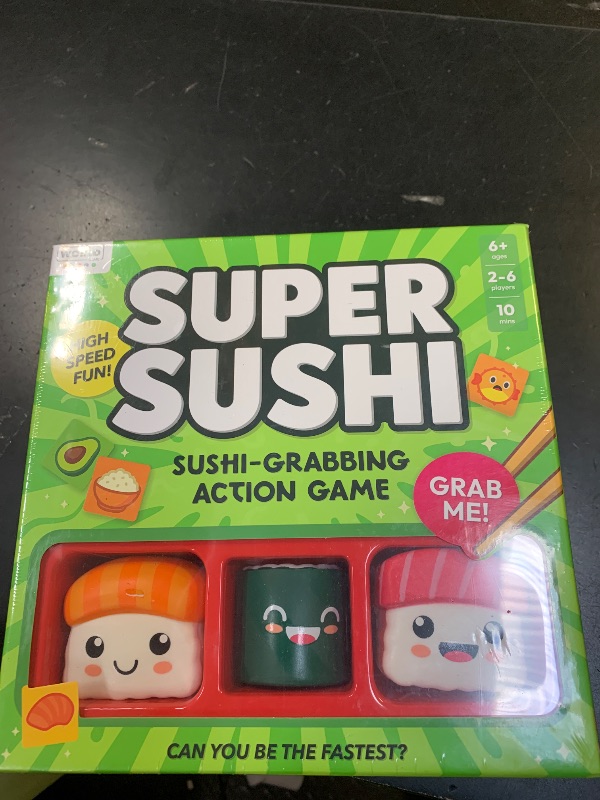 Photo 1 of Super Sushi – Fun Family Board Game - Hilarious Party Matching Card Game for Kids, Teens & Adults