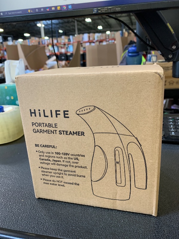 Photo 1 of HiLIFE Steamer for Clothes, Portable Handheld Clothing Steamer, 240ml Big Capacity, 700W, Strong Power, Fabric Quick Wrinkle Remover for Home, Office, Travel (ONLY FOR 120V)-Blue