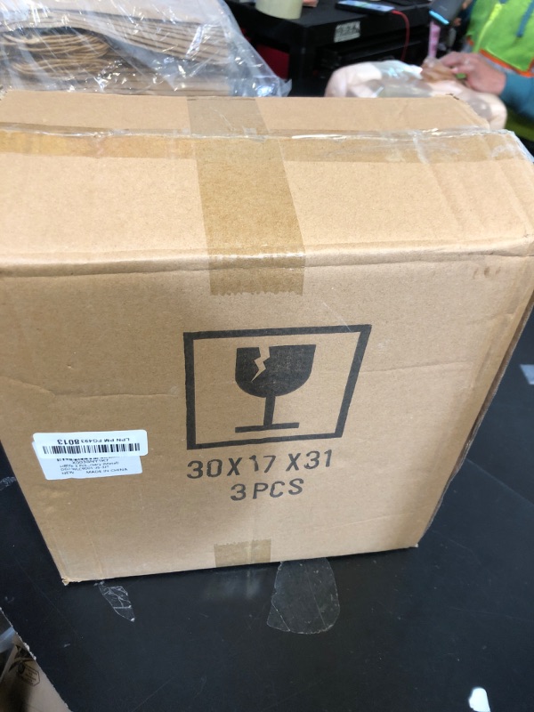 Photo 1 of HBlife 3-PCS Gold Cake Stand Set (8"/10"/12" Plate) for 6-10 Inch Cakes, Perfect Dessert&Cake Display Stand, Cupcake&Cake Stands for Party, Wedding, Birthday, Baby Shower, Anniversary (Metal)