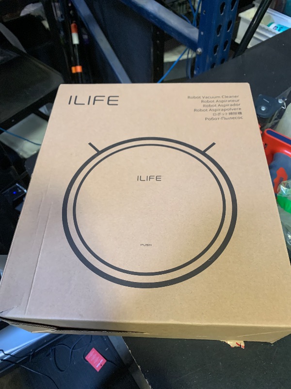 Photo 1 of ILIFE V5s Plus Robot Vacuum and Mop Combo with Wi-Fi/App/Alexa, Automatic Self-Charging Robotic Vacuum Cleaner, Slim and Quiet, Cleans Hard Floors Carpets and Pet Hair (V5s Pro Upgrade Version)