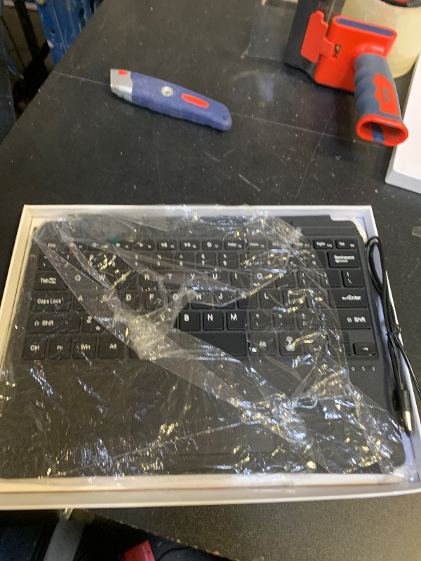 Photo 1 of Sooguard Microsoft Surface Pro Keyboard for 11/10/9/8/X, 13" Ultra-Thin Detachable Bluetooth Type Cover with 7-Color Backlit, Multi-Touch Trackpad & Pen Holder