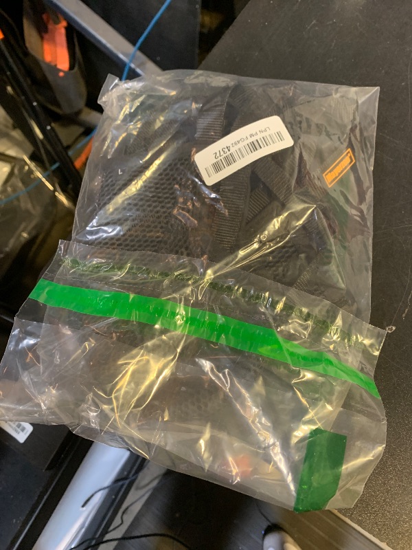 Photo 1 of Mayerzon Dog Muzzle, Patented Soft Mesh Muzzle for Small Medium Large Dogs for Scavenging Biting Licking and Chewing, Allows to Pant and Drink (L, Black)