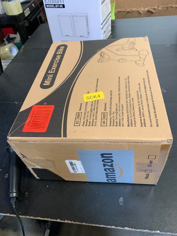 Photo 1 of Mini Exercise Bike, AGM Under Desk Bike Pedal Exerciser Foot Cycle Arm & Leg Pedal Exerciser with LCD Screen Displays