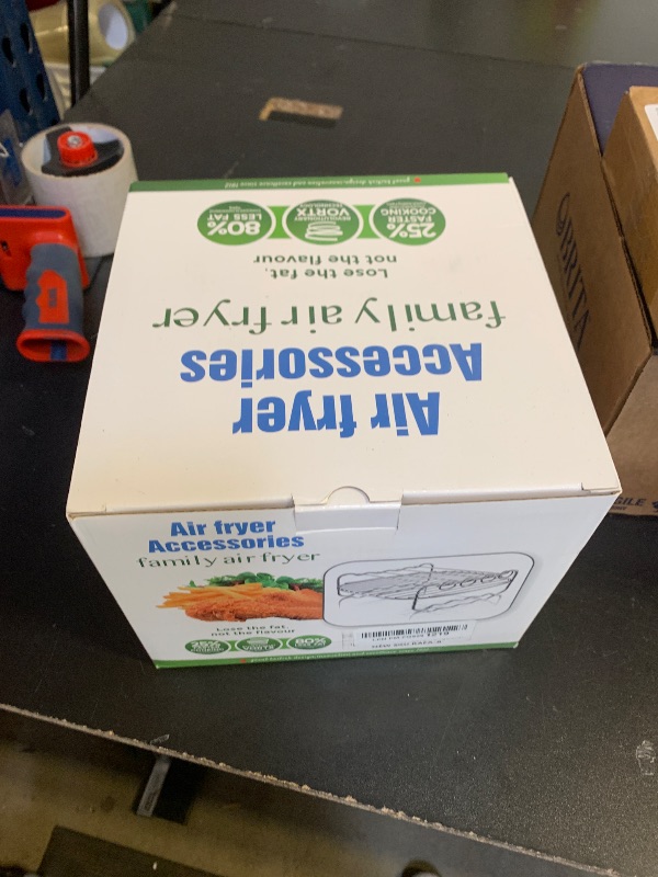 Photo 1 of 18 PCS Air Fryer Accessories, 8 Inch XL Deep Fryer Accessories Compatible with Gowise USA Phillips Ninjia Cosori Cozyna Air Fryer, Fit 3.6QT- 6.8QT Air Fryer with Cake Pan, Pizza Pan, Air Fryer Liner