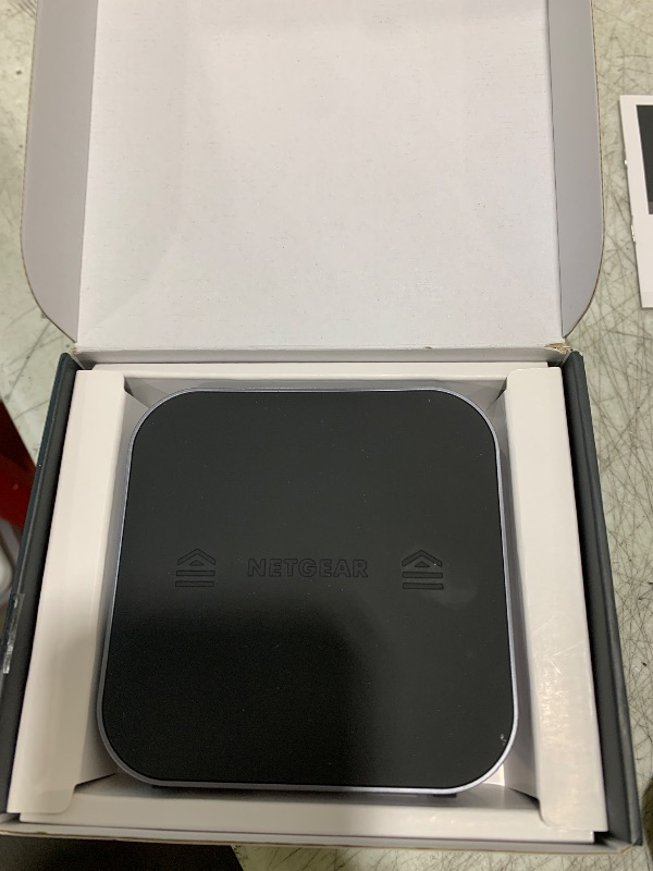 Photo 1 of NETGEAR Nighthawk M1 4G LTE WiFi Mobile Hotspot (MR1100-100NAS) – Up to 1Gbps Speed, Works Best with AT&T and T-Mobile, Connects Up to 20 Devices, Secure Wireless Network Anywhere