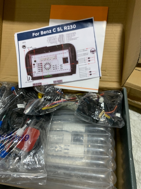 Photo 1 of FELLOSTAR Car Radio for Mercedes Benz SL R230 SL350 SL500 SL55 SL600 SL65 2001-2007 Stereo Upgrade 9" QLED Screen with Carplay and Android Auto Head Unit GPS Navigation (8-Core 2+32G)x