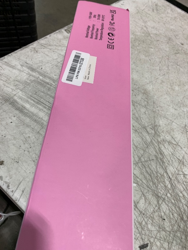 Photo 1 of 1.25 inch Three Barrel Curling Iron: Aleath Large 3 Barrel Hair Crimper with LCD Display - Dual Voltage Hair Waver Jumbo