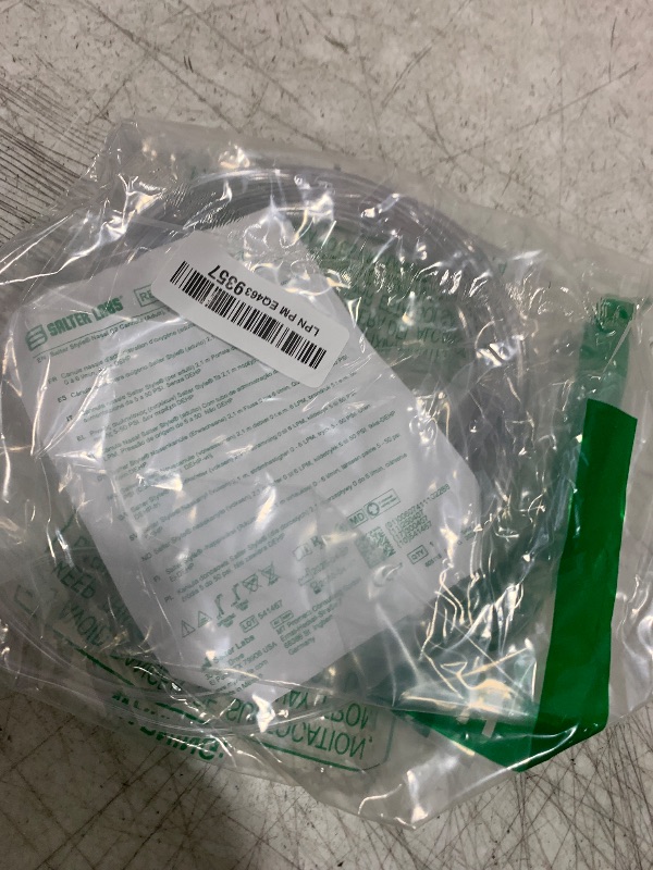Photo 1 of 7Ft Salter Style Adult Oxygen Nasal Cannula with Safe 3-Channel Design, Thread Grip Connector #16SOFTTG-7