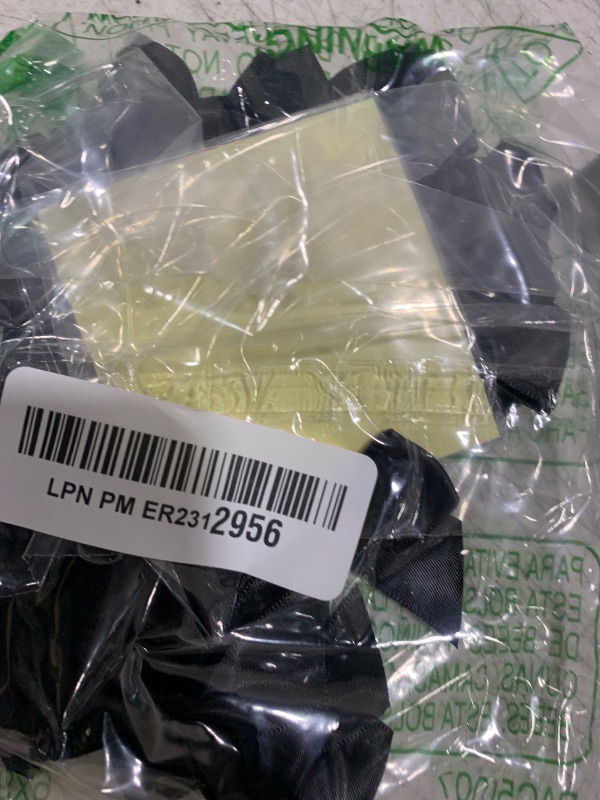 Photo 1 of Briefix 25 Pieces Mini Satin Ribbon Bows with Removable Sticky Gel Pads (Black)