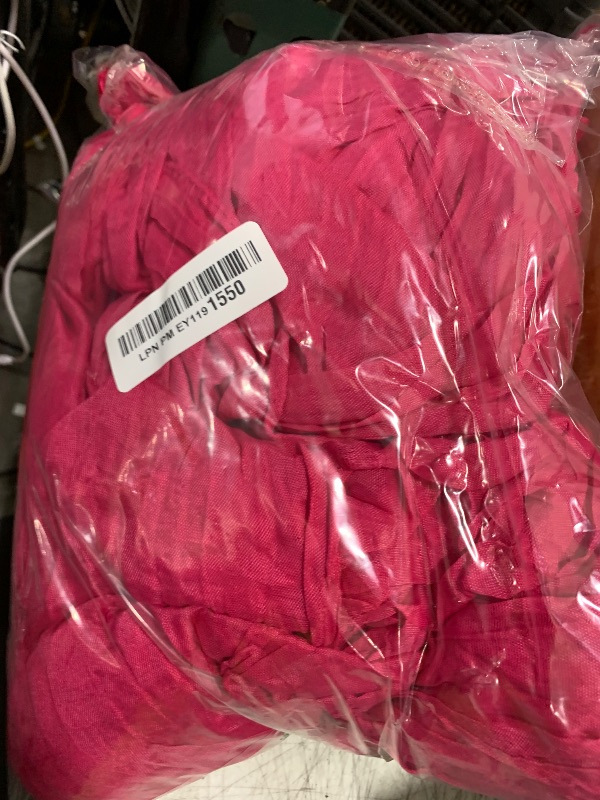 Photo 1 of DeZerlor Hot Pink Cheesecloth Table Runner 4 Pack Fall Table Runners Boho Gauze 120 Inches Fuschia Cheese Cloth Fall Table Decorations for Thanksgiving Weddings Bridal Baby Shower Birthday Parties