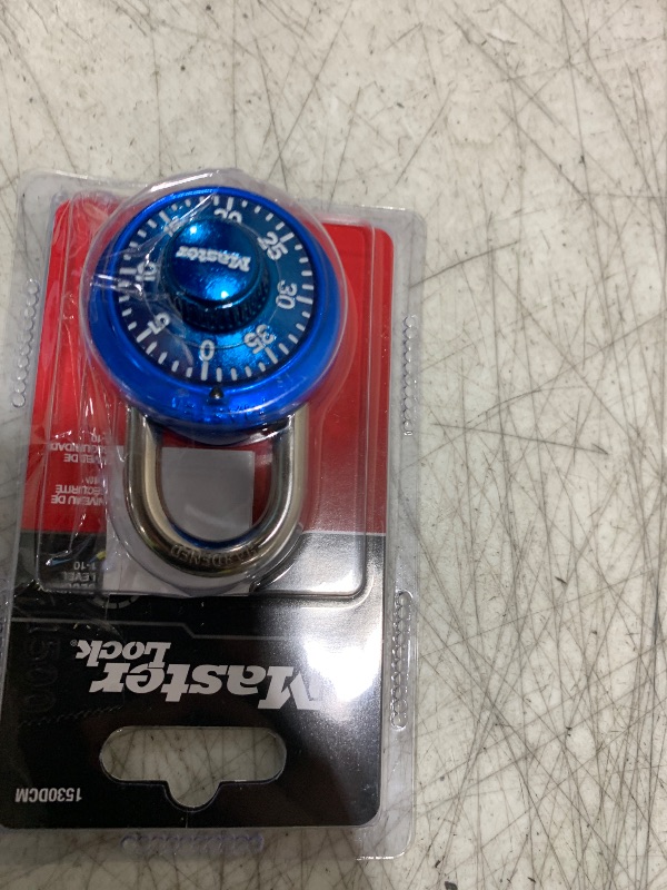 Photo 1 of Master Lock 1530DCM School or Gym Locker Lock Combination Padlock, Back to School Essential, Pack of 1 - Colors May Vary