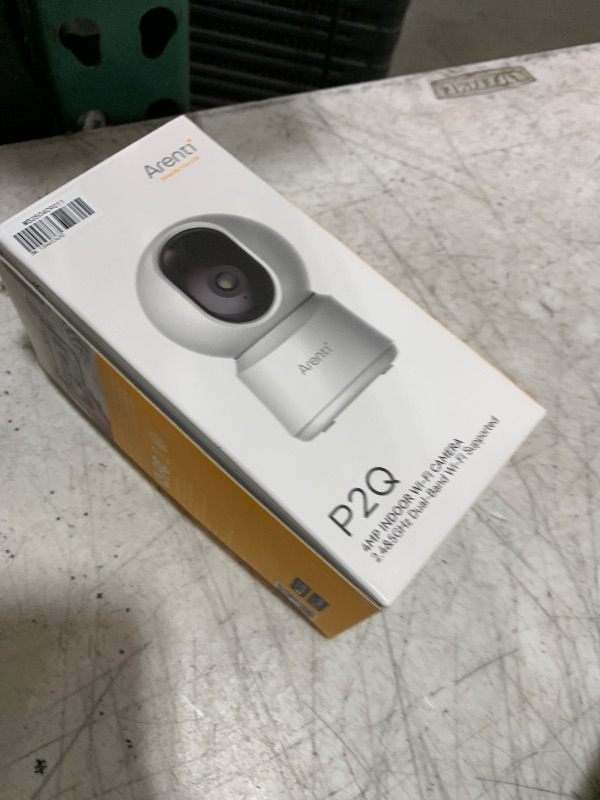 Photo 1 of ARENTI 5G Security Camera Indoor, 4MP Pet Camera with Speaker for Dog/Cat, Baby Monitor with Phone App, Dual-Band WiFi, Auto Tracking, Super Night Vision, 2-Way Talk, Cloud & SD Card Storage