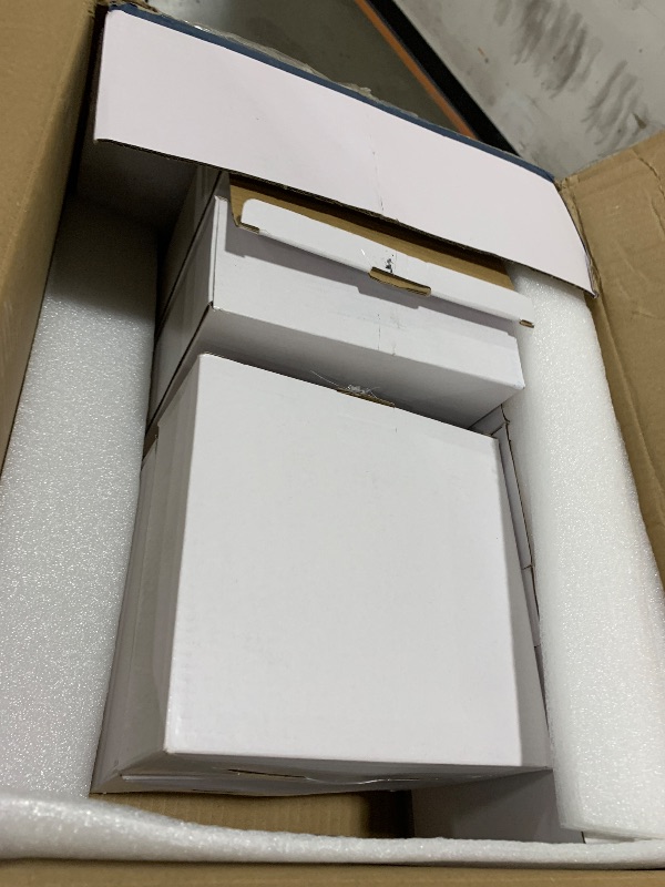 Photo 1 of Amico 24 Pack 6 Inch 5CCT Ultra-Thin LED Recessed Ceiling Light with Junction Box, 1050LM Brightness, Dimmable Canless Wafer Downlight, 12W, ETL&FCC 