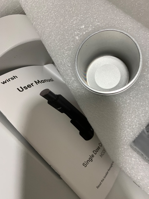 Photo 1 of Burr Coffee Grinder,Wirsh Electric Single Dose Coffee Grinder Geimori GU38 with 38mm 6-Core Conical Burr,Stepless Adjustment for Drip,French Press,Cold Grind Settings from Fine to Coarse