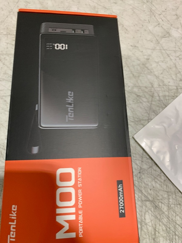 Photo 1 of Portable Power Station 99.9Wh Power Bank for Camping Essentials Small Electric Mini Generator Large Lithium Battery with 110V AC Plug in Output 60W Type-C Laptop Home Backup Outdoor Emergencyz