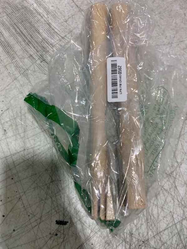 Photo 1 of 2 pack Wood Sledge hammer handle replacement for 2, 3 and 4 lb Complete Set with Wooden and Steel Wedges - Wood replacement ball pien hammer handle - Wood tool handle - Wooden handle hammers in bulk